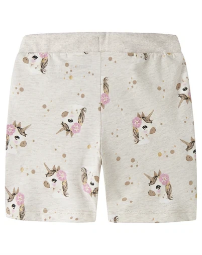 Name It - NMFJalisa Shorts - Peyote Melange
